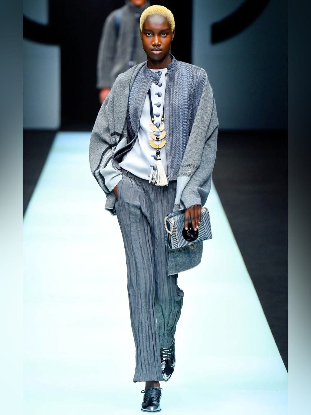 Giorgio Armani FW18 Runway Textured Trousers NWT ($1,495 Retail)